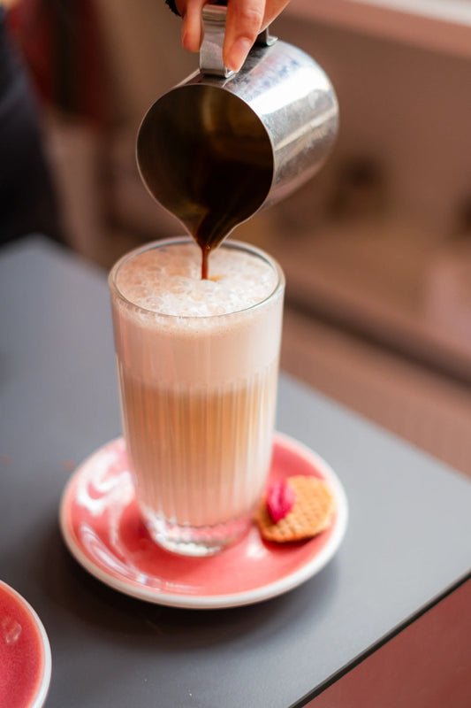 Anti-stress latte gemaakt met de Anti-stress blend