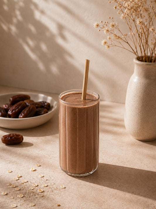 Chocolade yoghurt shake
