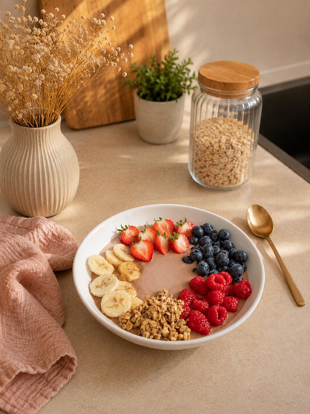 Cinnamon Choco yoghurtbowl - Anti-stress blend