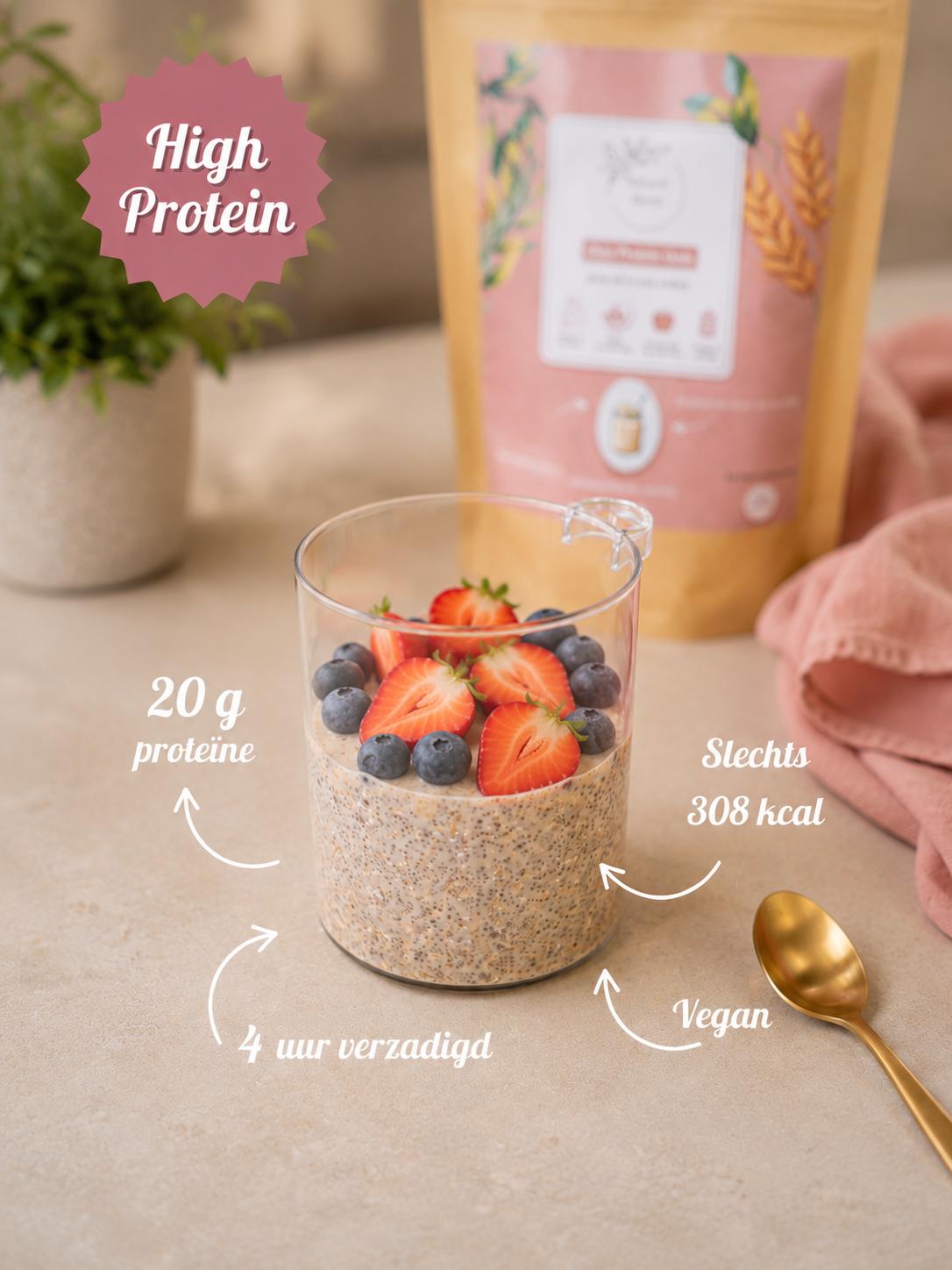 Chia Protein Oats Dutch Cookie