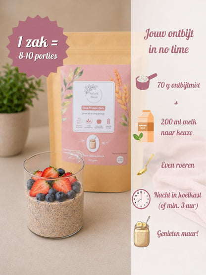 Chia Protein Oats Dutch Cookie