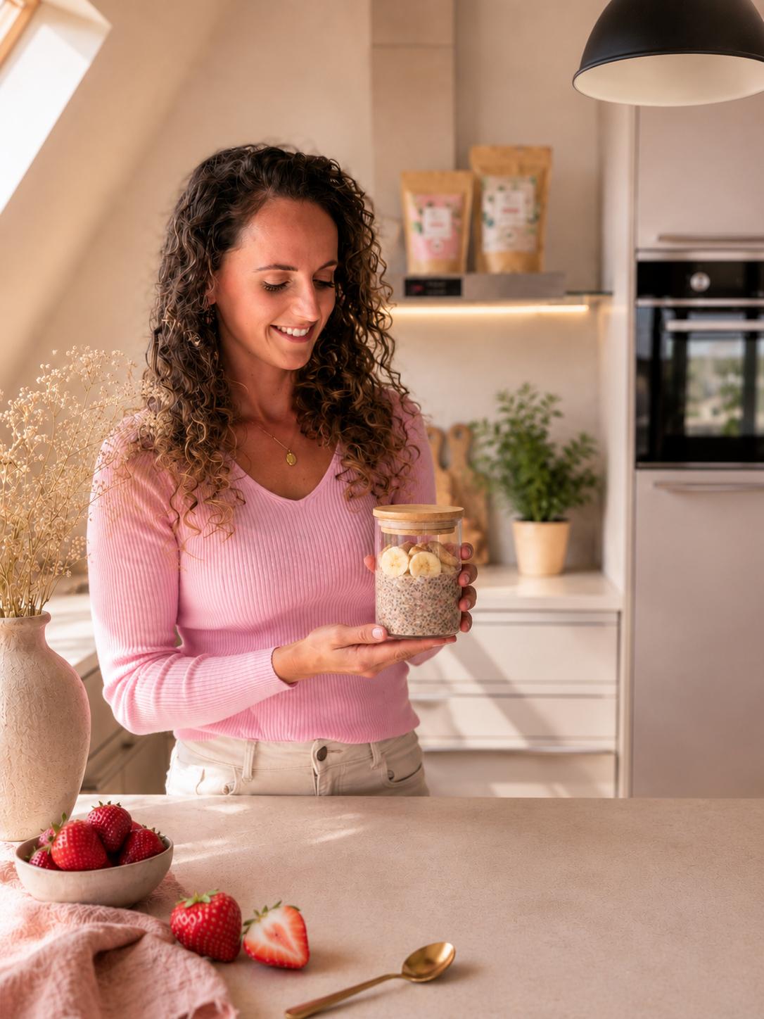 Chia Protein Oats Dutch Cookie