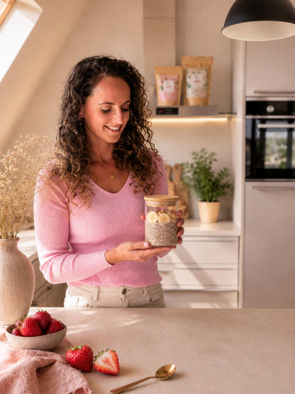 Chia Protein Oats Dutch Cookie