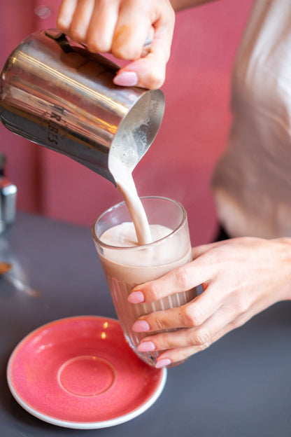 Anti-stress latte gemaakt met de Anti-stress blend
