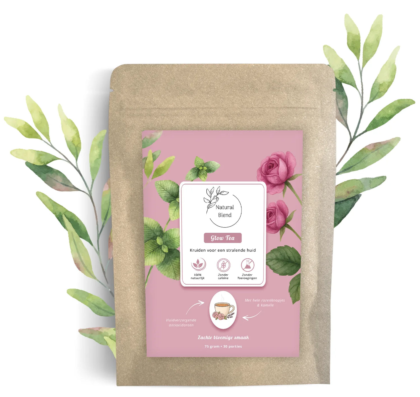 Glow Tea - Natural Blend - Goed voor je huid