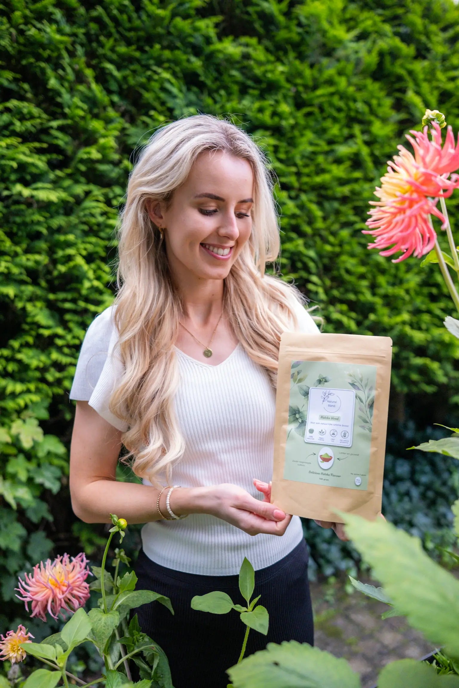 Jasmijn van Natural Blend met de Energie Blend