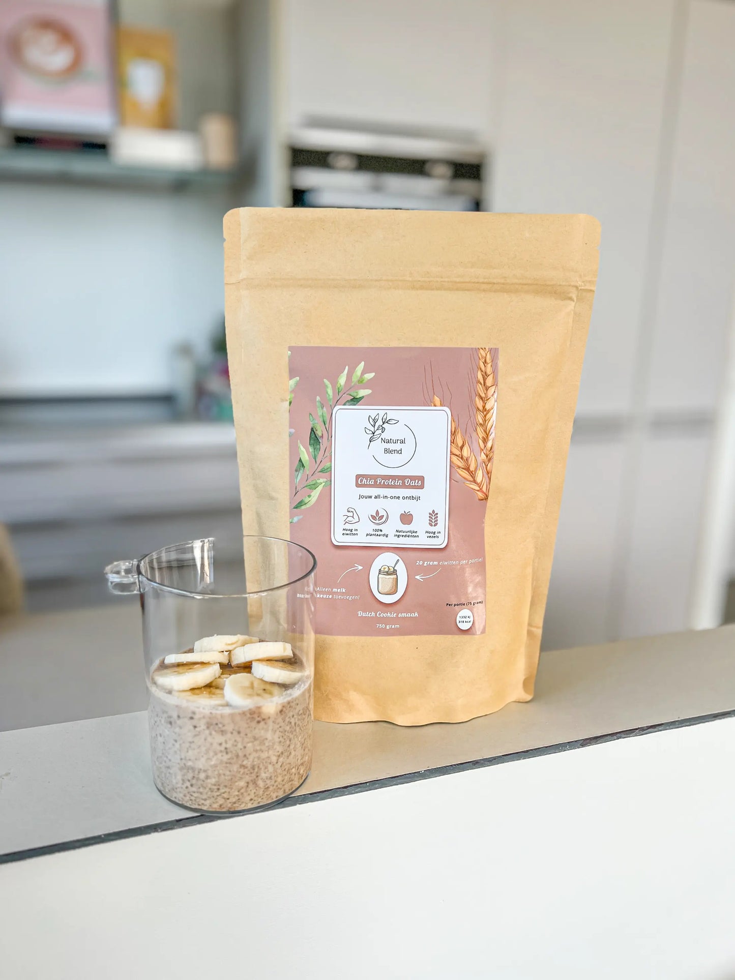 Natural Chia Protein Oats 